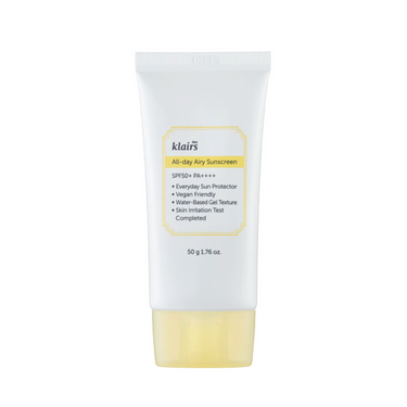 Dear, Klairs All-day Airy Sunscreen SPF50+ PA++++